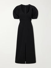 Clarissa cotton-blend jersey midi dress