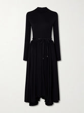 Jersey midi dress