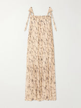 Emrys Shadow floral-print gathered midi dress