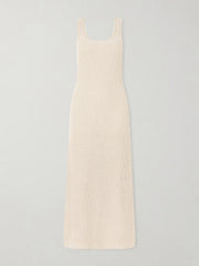 Lex crocheted silk and cotton-blend midi dress