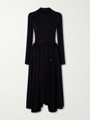 Jersey midi dress