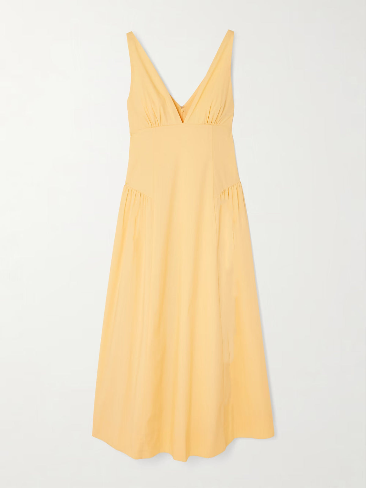 Lindie cotton midi dress