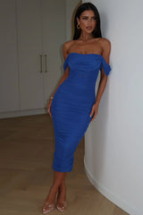 Lucinda Midi Dress - Royal Blue